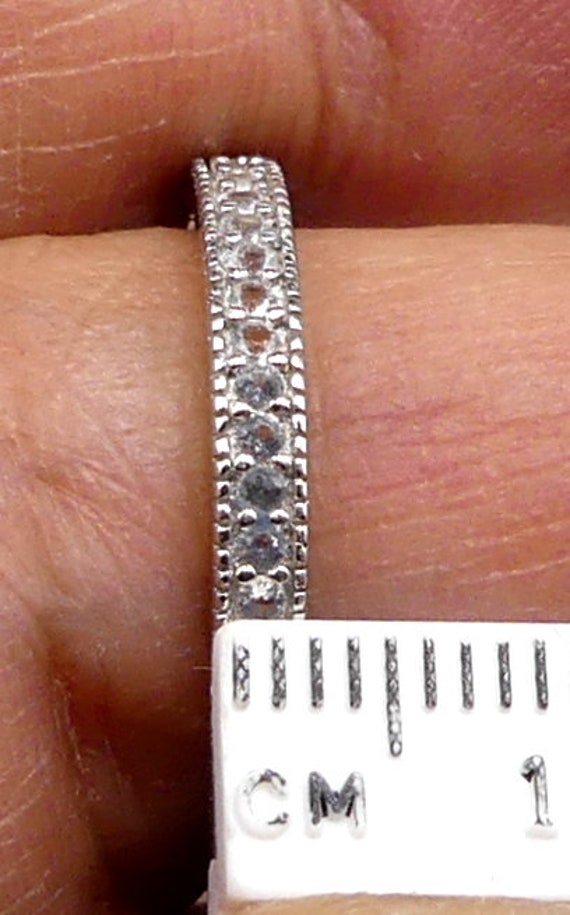 Brand new marked DBJ 925 sterling silver & Cz 2 m… - image 7