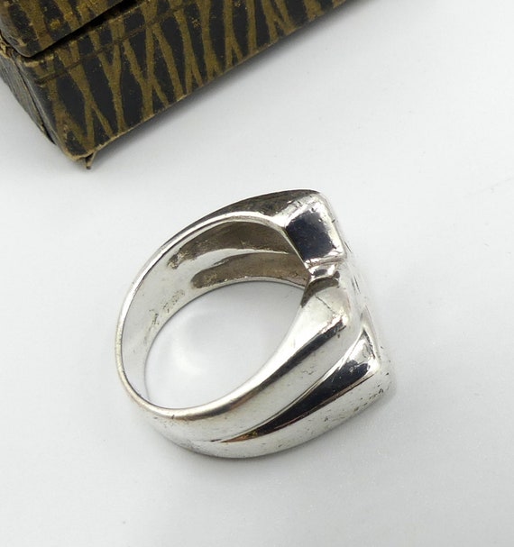 Vintage Marked MA Sterling Silver Ring Size 6 - Etsy