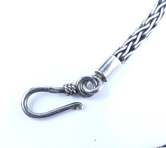 vintage ☆thailand silver 925 ネックレス Vintage Marked 925 Sterling Silver Thai Link Chain Necklace