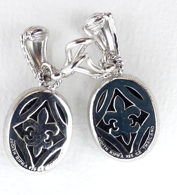 Judith ripka sale clip on earrings