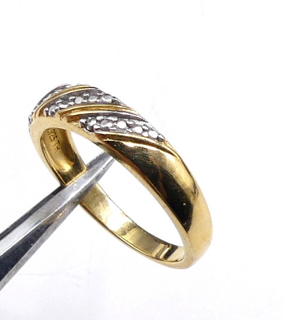 Anello Matrimonio Aperto Placcato Oro Rosa Argento Anello Regolabile A Foglia D'uliva In Oro Rosa E Argento Placcato - Perfetto Per Matrimonio Anello Foglia Oliva Regolabile - Foto 8