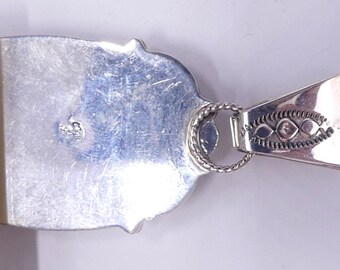 Vintage Navajo Native American RB RUNNING BEAR Sterling