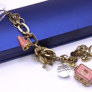 Vintage Juicy Couture charm bracelet w 8 charms