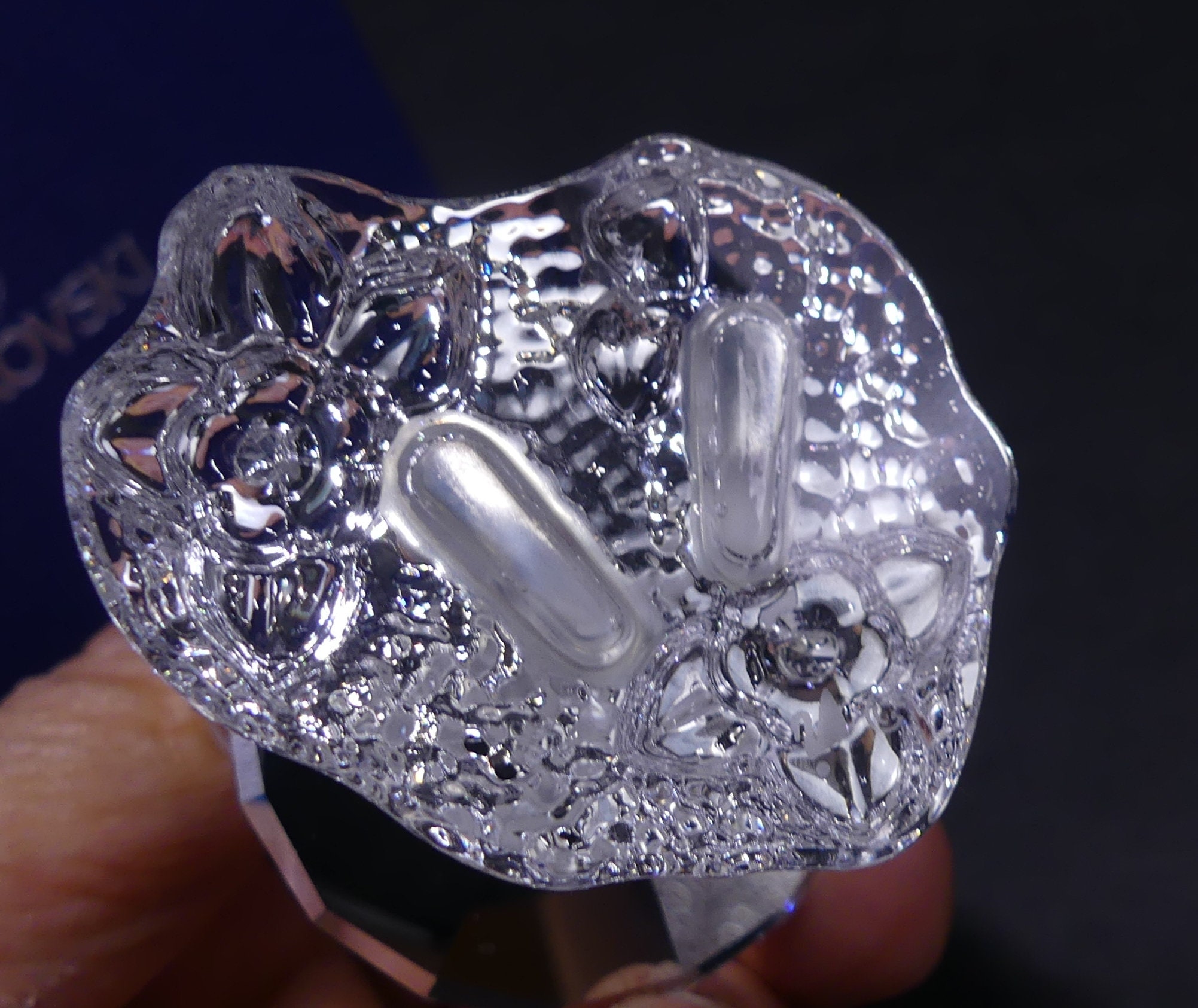 Vintage Swarovski Crystal Riding Hood Girl With Separate Basket