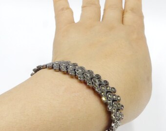 ヴィンテージの重厚な刻印入り925スターリングシルバーマーカ ヴィンテージの重厚な刻印入り925スターリングシルバーマーカ