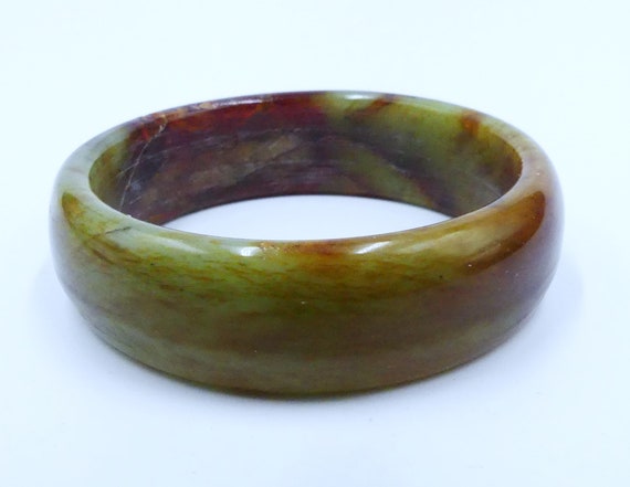 Manchette jonc en lucite des années 90 : bracelet géométrique floral sculpté, style indé rétro - France
