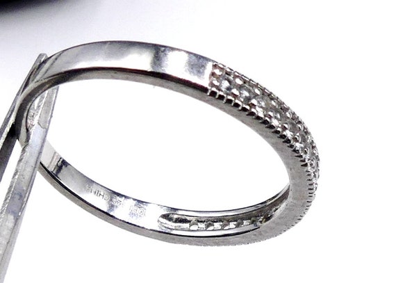 Brand new marked DBJ 925 sterling silver & Cz 2 m… - image 2