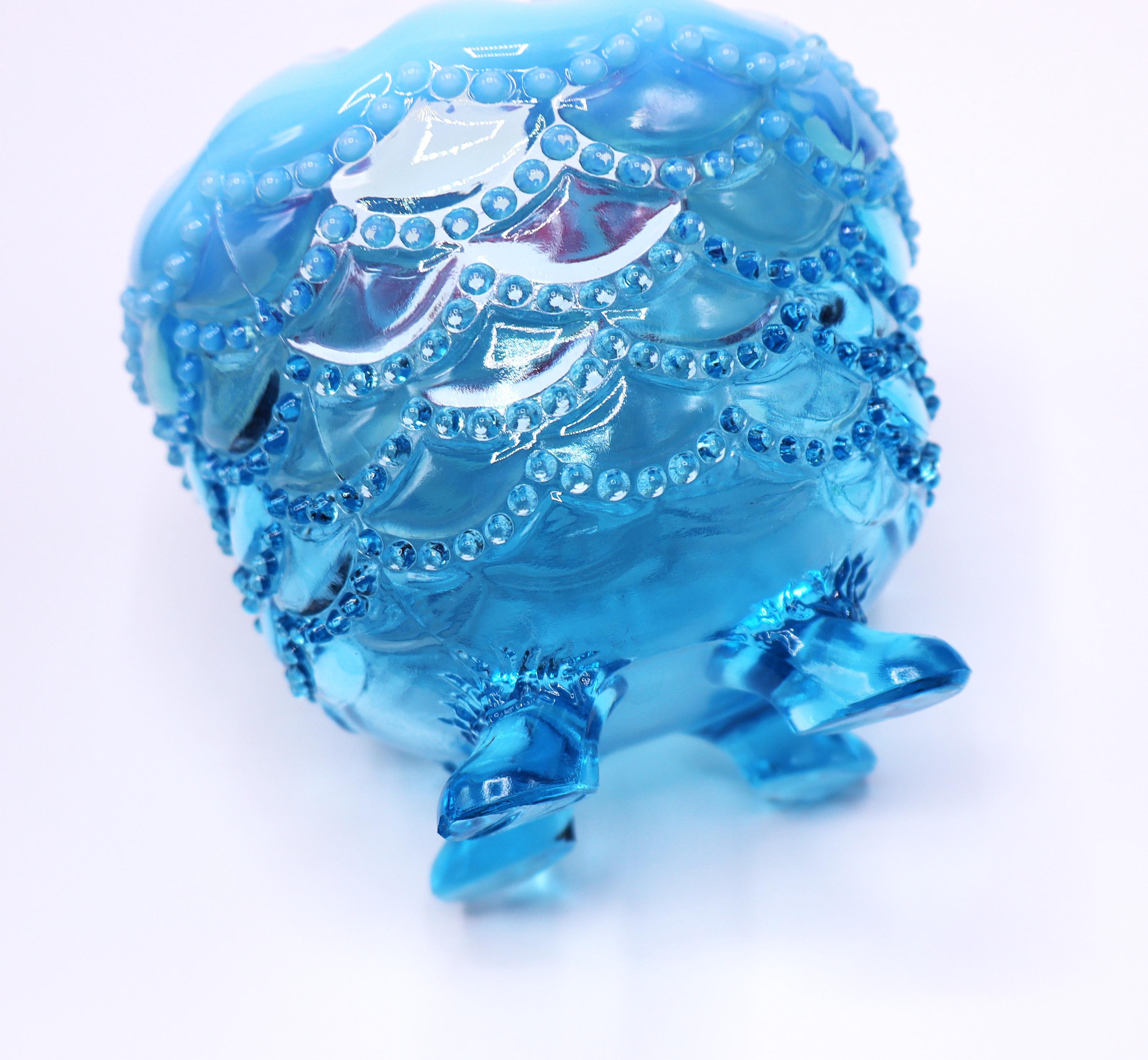 アンティーク 19 世紀 ノースウッド フリル ビーズ ドレープ 脚付き