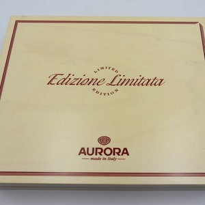 Vintage Aurora Edizione Limitata limited edition pen box only