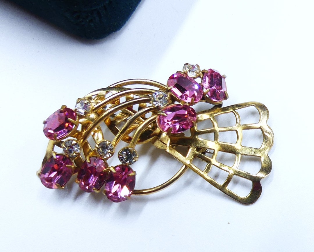 ヴィンテージマークのアントワネット 12k ゴールドフィルド ピンク