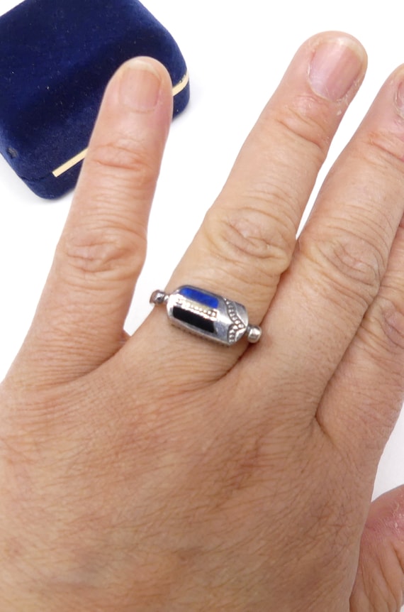 Vintage Marked LS 925 Sterling Silver Thailand & Movable