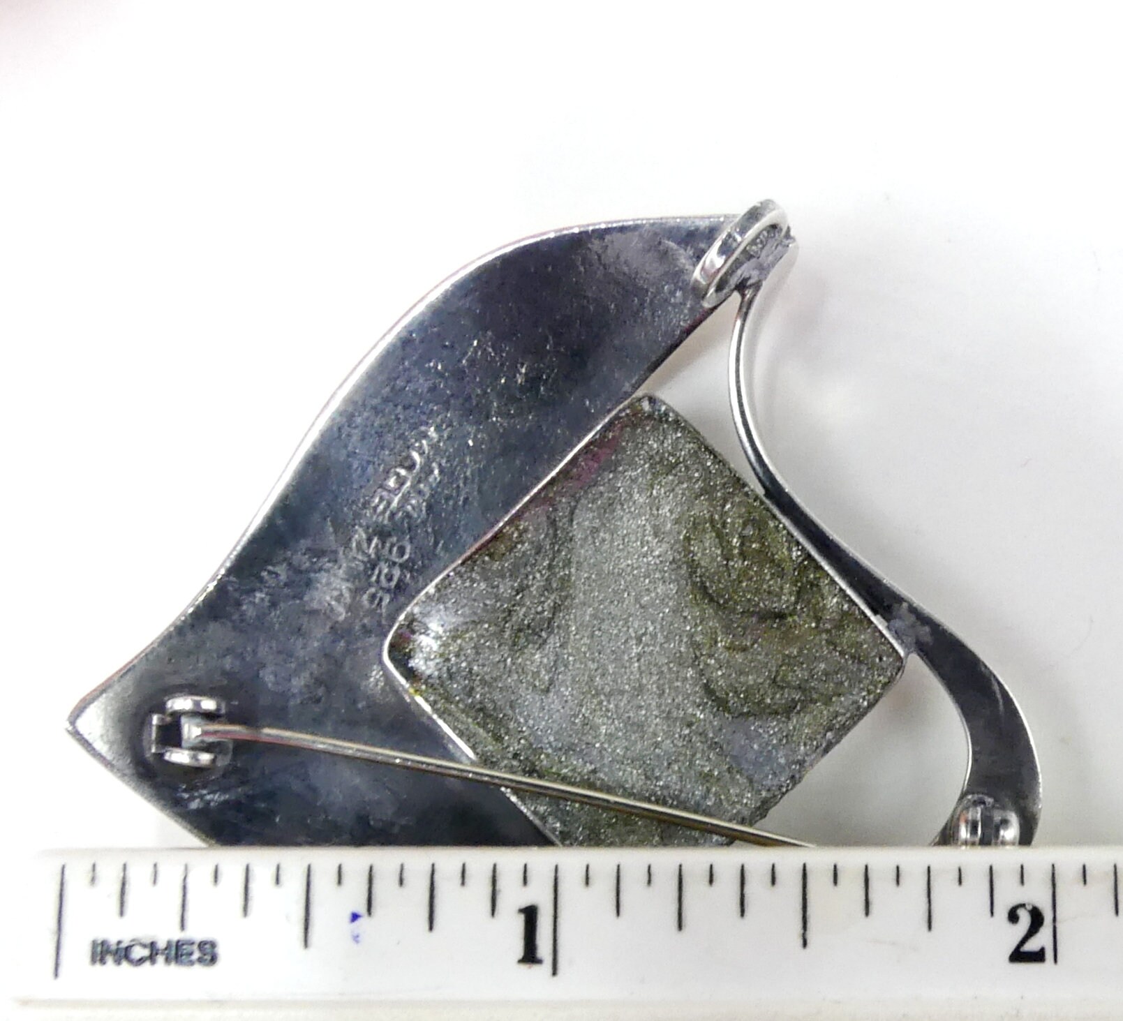 ヴィンテージ サイン入り 925 ジルカ製 スターリングシルバー ローマン