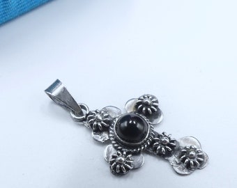アクセサリー antique vintage old silver mexico indian Vintage Martinez Taxco Mexico Sterling Silver Bandito _