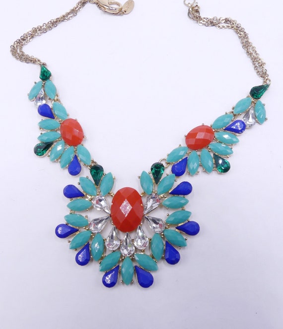 Cross & Bead Necklace | Rhinestone Cross | Multi-Colored Beads - F.C.  Ziegler Company