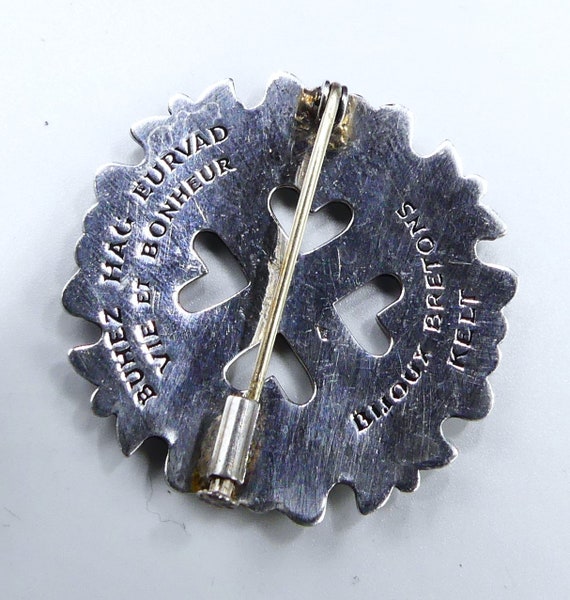 Broche Ancienne KELT - Bijou Breton 