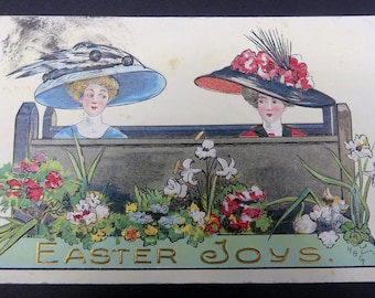 Carte postale antique « Ester Joys »