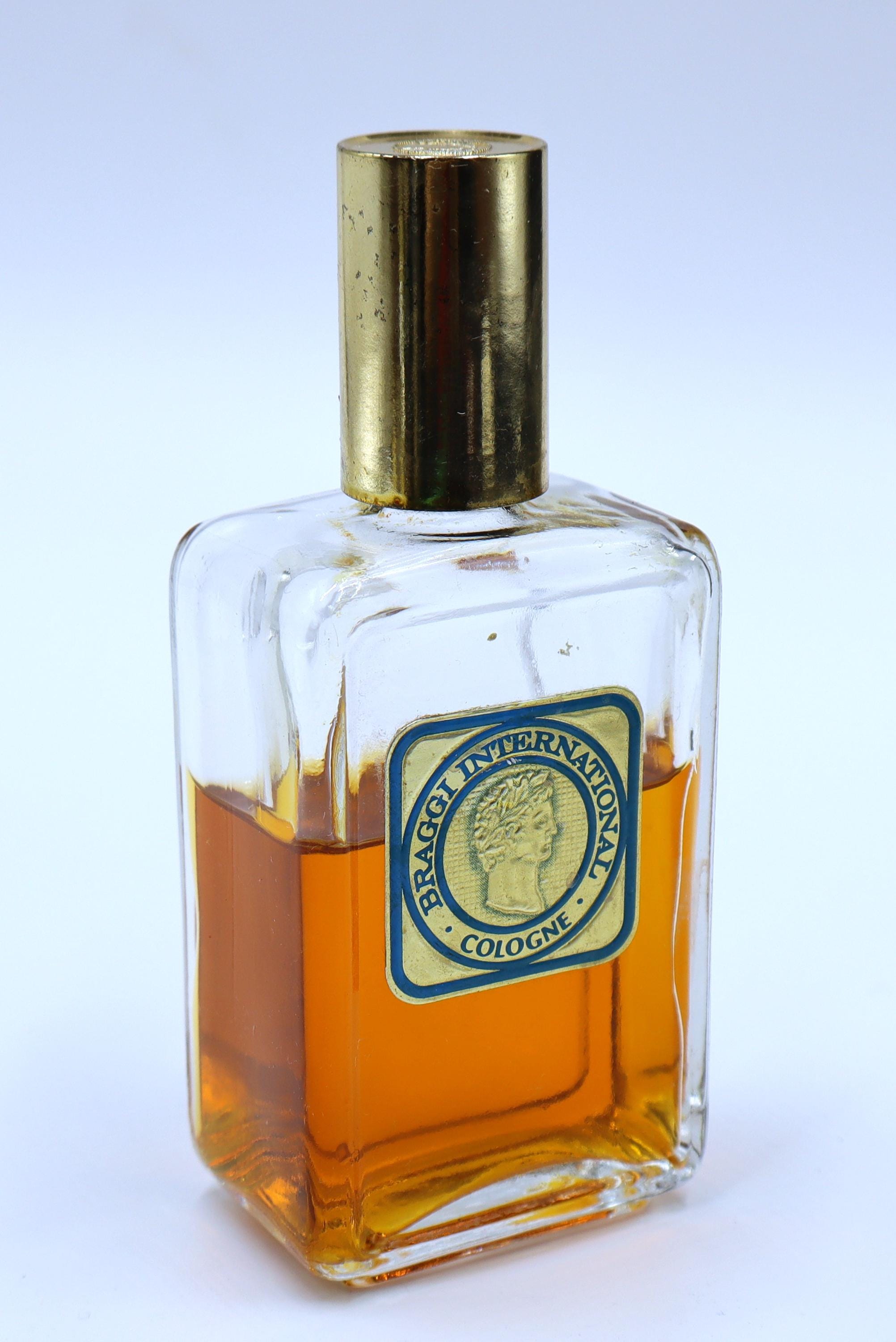 Vintage Charles Revson Braggi Cologne for Men 2.0 FL Golden Cap 75