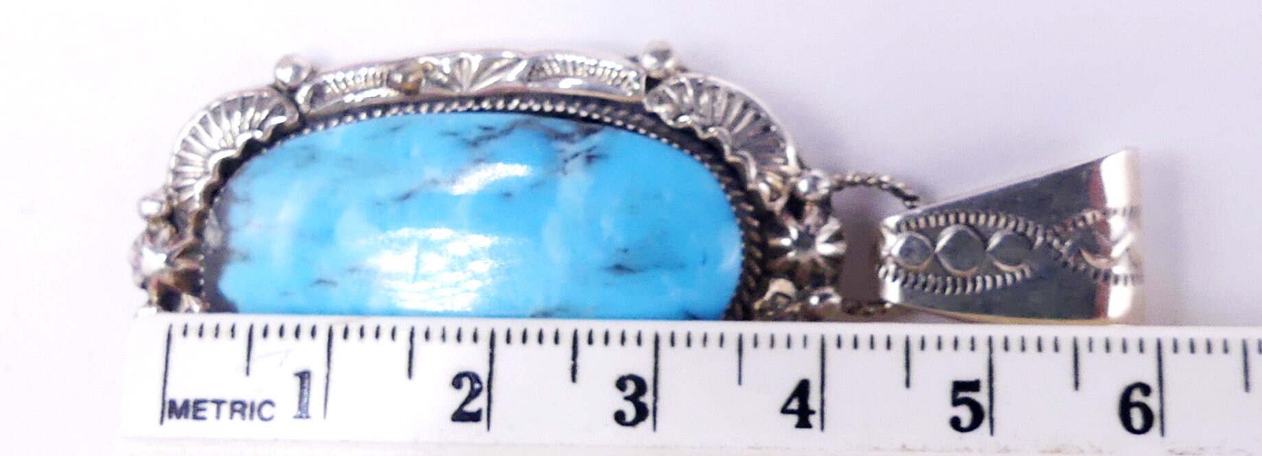Vintage Large Marked RB 925 Navajo Sterling Silver Vintage Large Marked RB 925 Navajo Sterling Silver