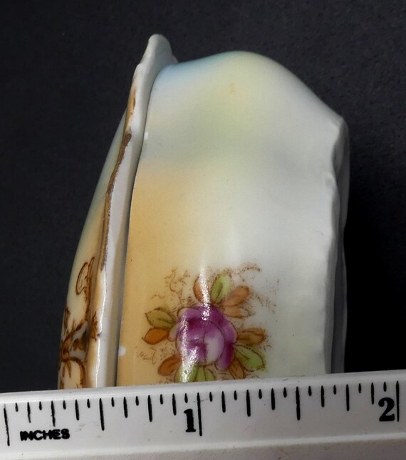 Antique hand painted small porcelain box - image 9
