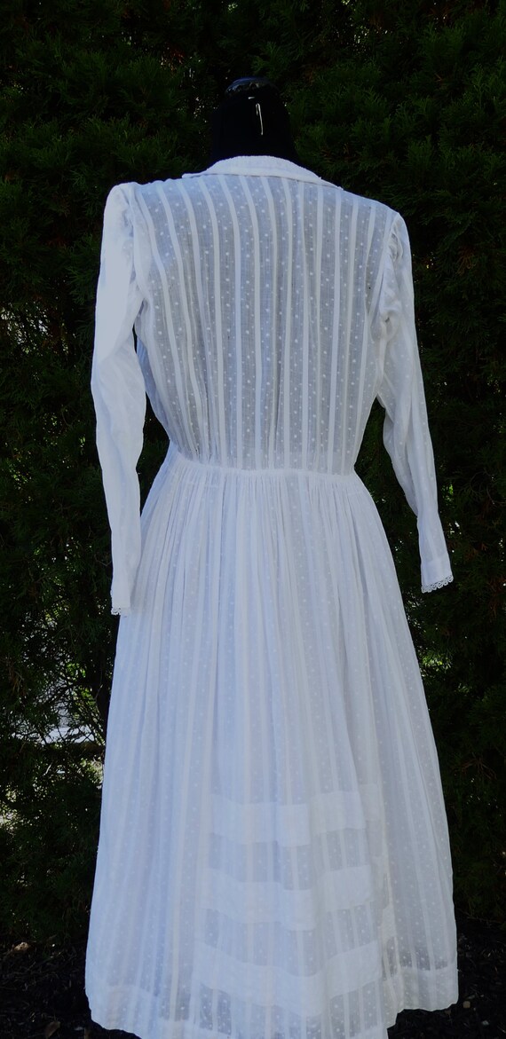 Vintage Edwardian Cotton Dress main image 1