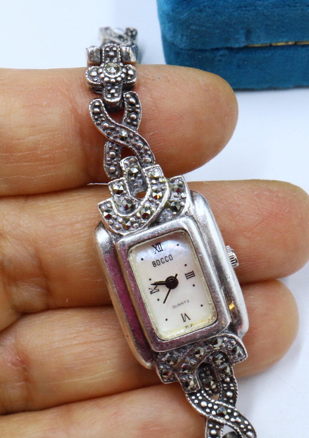 Women\'s Opeco Antique Silver Watch OSCO German Vintage Silver-tone Watch | Ladies Mechanical  main image 2