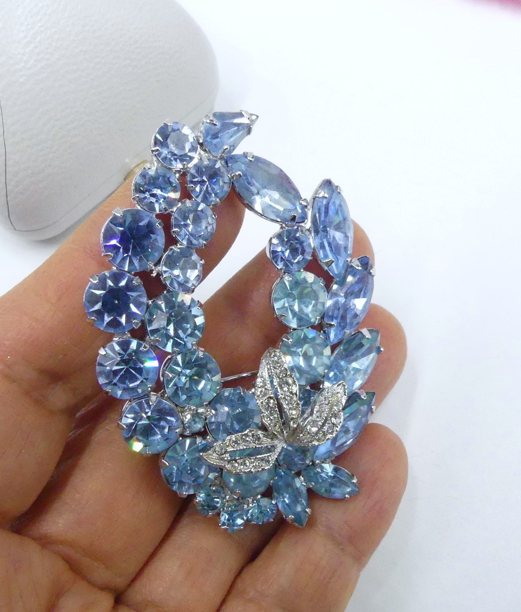 Eisenberg Sterling Brooch - Etsy