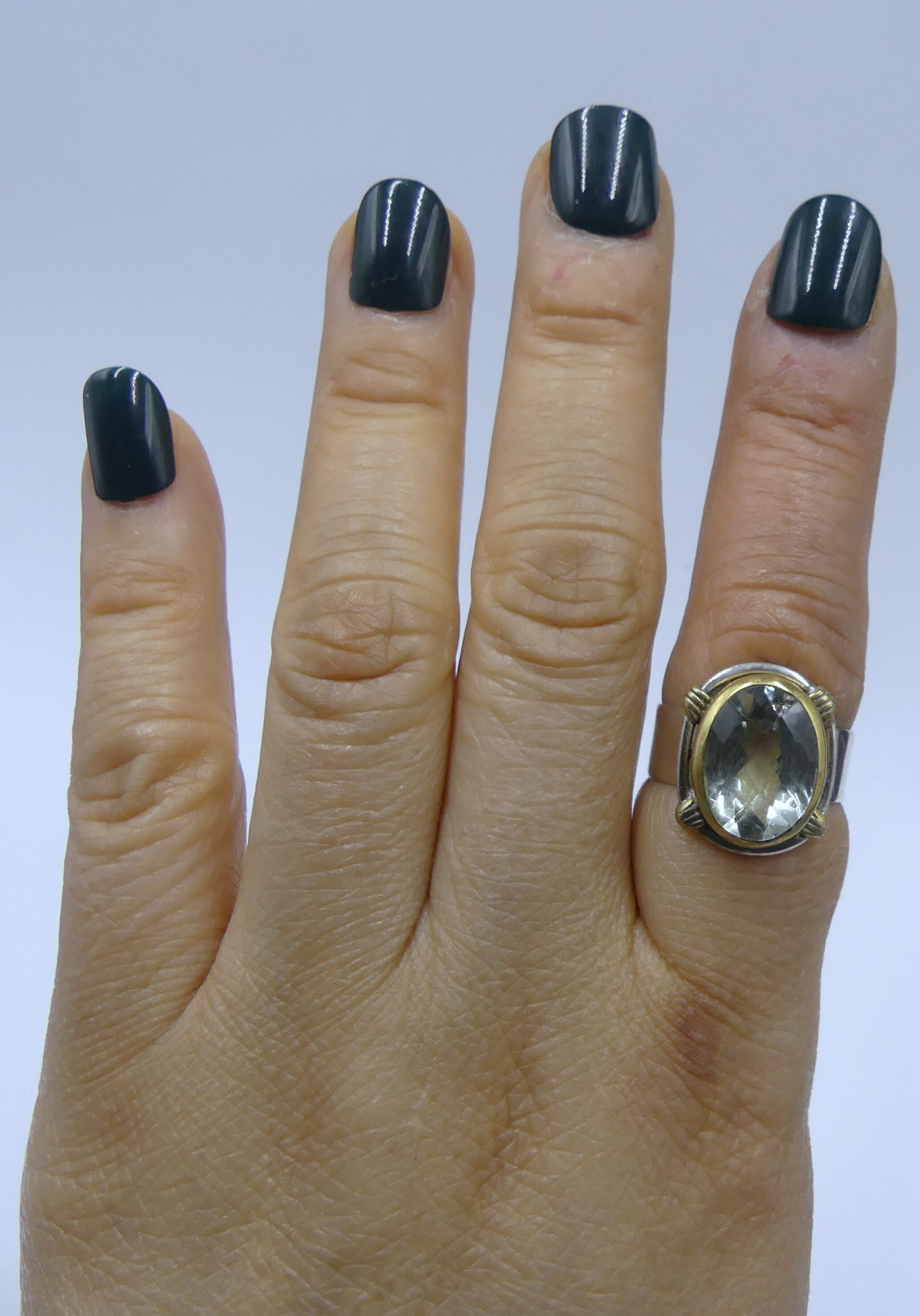 Marambaia Topas Sterling Silber Band Ring