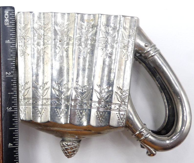 Vintage Godinger Silver Tone Teapot Shape Napkin Holder Etsy