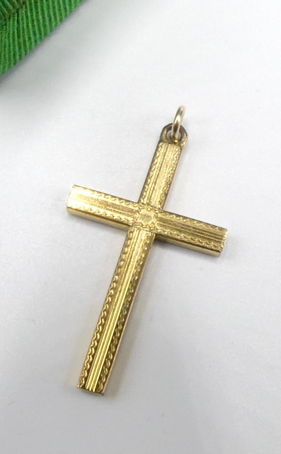 vintage 12k gold c Gem