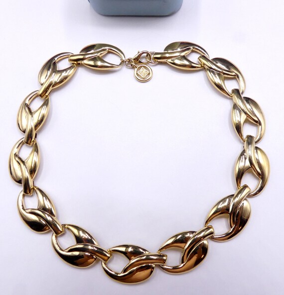Vintage Givenchy Gold Tone Link 