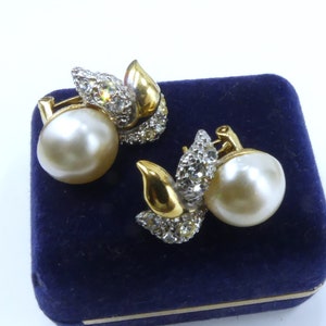 Omega Clip Back Earring Mounting For Pearl