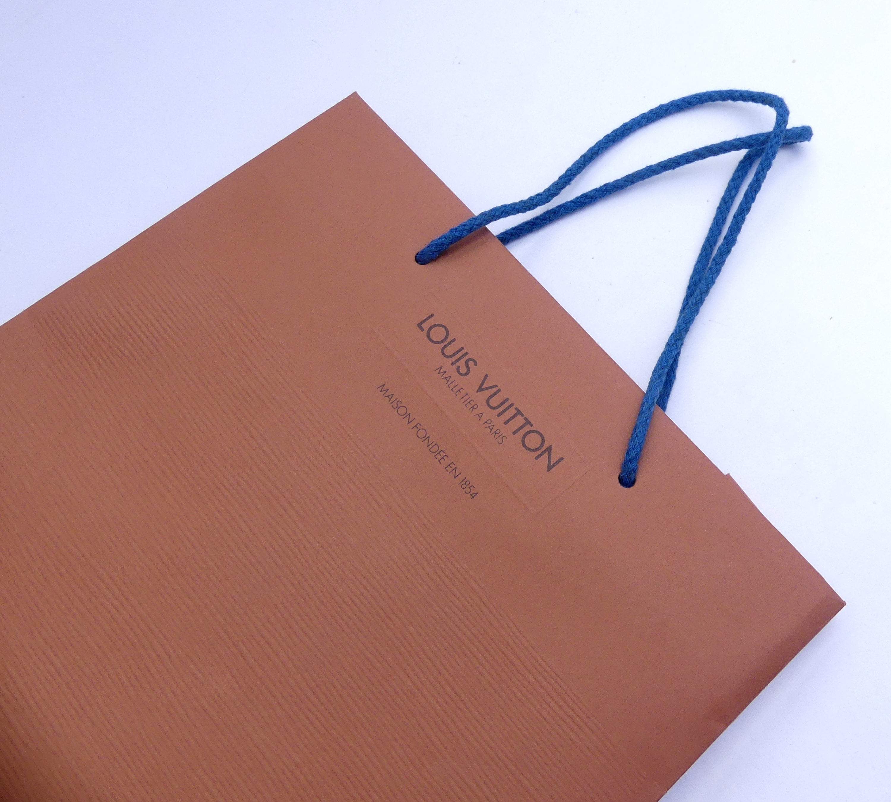 LOUIS VUITTON Authentic Vintage Paper Gift Bag