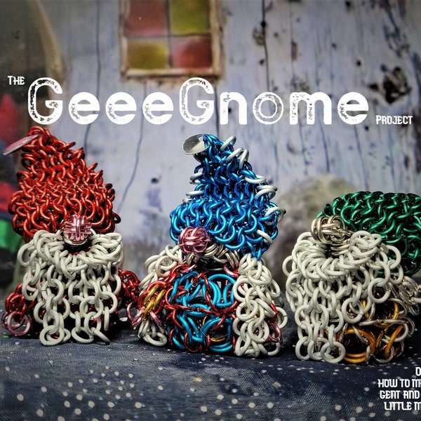 GeeeGnome Project - a tutorial to build male and female gnomes out of little metal rings