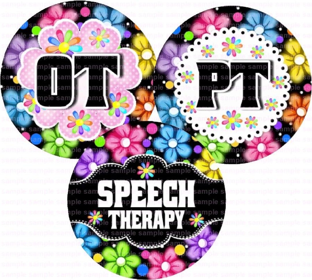 OT PT ST Flowers Bottle Cap Images 4x6 Bottlecap Collage Scrapbooking ...