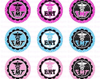 EMT Bottle Cap Images 4x6 Bottlecap Collage Scrapbooking Jewelry Hairbow Center