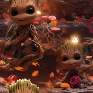 Seamless Tree Man Design, Tree Hero Design, Super Hero Tree, Digital Design, Instant Download