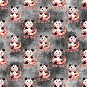 Image transparente mignonne mais trash, Motif opossum transparent, Image transparente amusante, Motif transparent, Motif numérique
