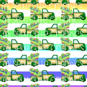 St. Patty&#39;s Pattern, Seamless St. Patrick&#39;s Day Pattern, Rainbows, Seamless Image, Seamless Pattern, Digital Download