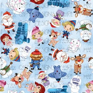 Christmas  Pattern, Seamless Christmas, Santa, Seamless Image, Seamless Pattern, Digital Download