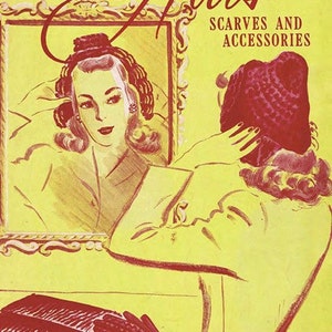 Accessories to Crochet Coats /& Clark Book No.221