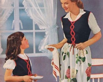 Aprons: 21 Practical Designs with Complete Cutting and Sewing Directions, PDF