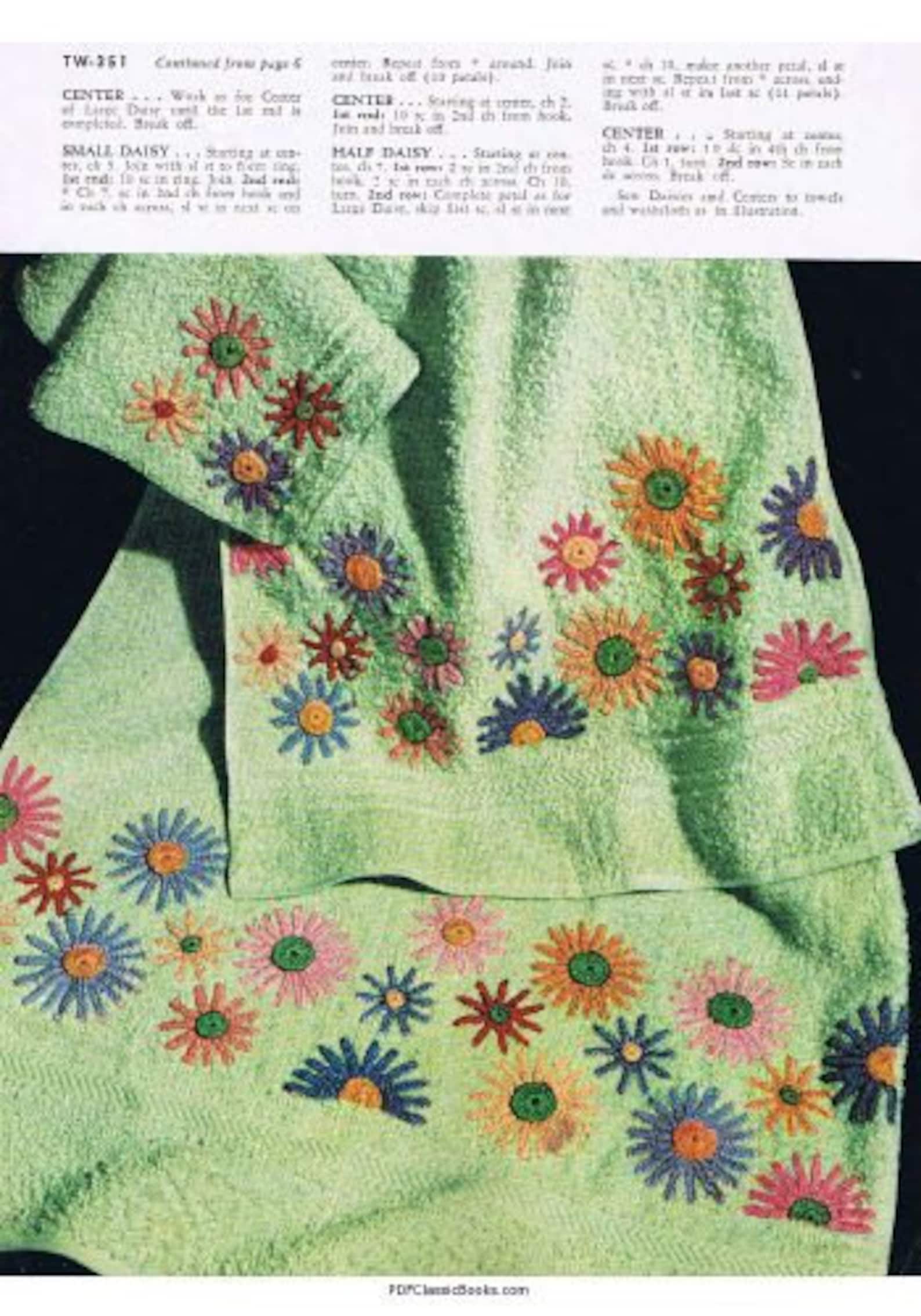 Bathroom Beauties: Decorative Crochet Patterns for Bath - Etsy