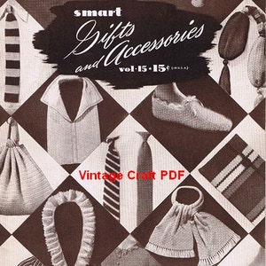 Smart Gifts & Accessories, Bernhard Ulmann Crochet Pattern Book, Vol.15, PDF