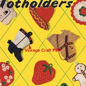 Agarraderas de bolsillo: 15 patrones y sus instrucciones, Star Book No.69, PDF