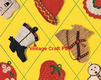 Pocket Potholders: 15 Patterns and Their Instructions, Star Book No.69, PDF