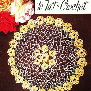 Doilies and Edgings to Tat & Crochet, Lily Design Book No.70, PDF