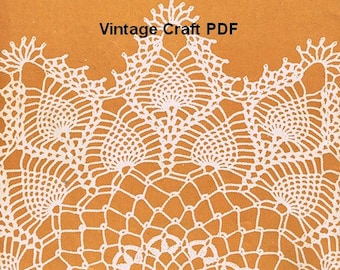 Doilies Crocheted and Tatted: Patterns and Instructions, Star Book No.44, PDF
