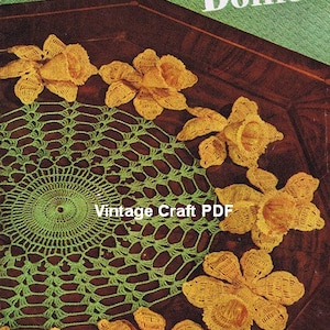 Floral Doilies to Crochet, Coats & Clark Book No.258, PDF