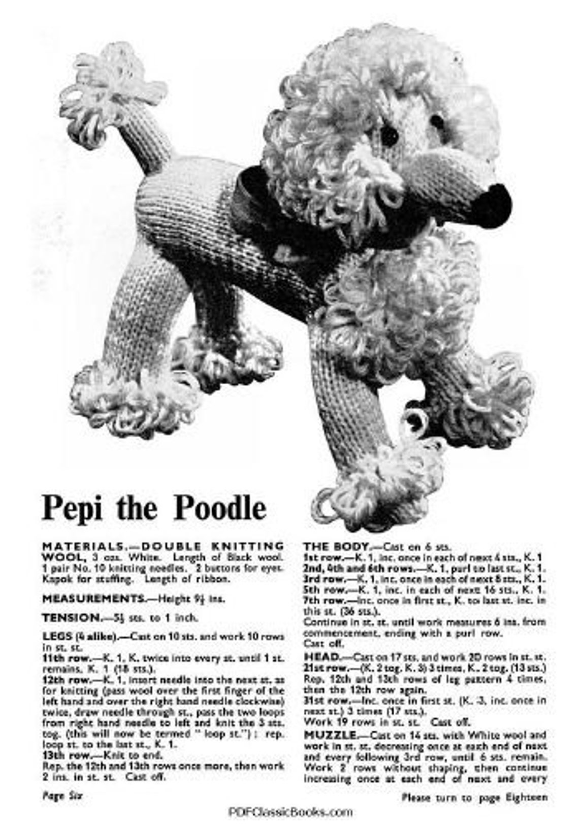 The Toy Box 10 Quickly Knitted Stuffed Toys PDF Etsy