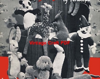 The Toy Box: 10 Quickly Knitted Stuffed Toys, PDF
